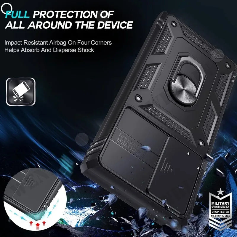 Capa Premium para Samsung Galaxy S24 Ultra com Proteção da Lente