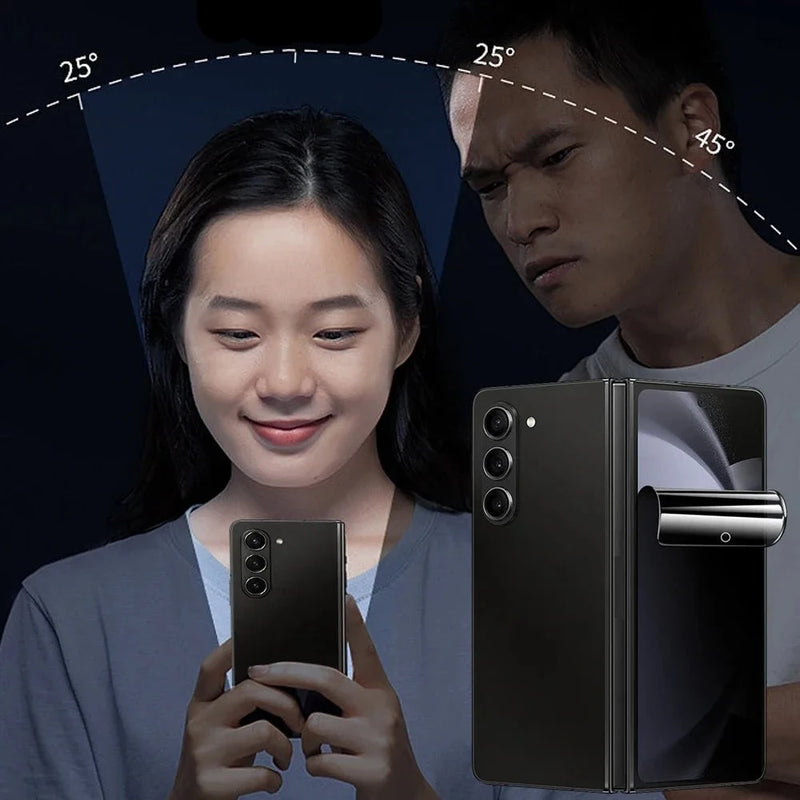 Protetor de Tela Anti-Espião com filme de Hidrogel para Samsung